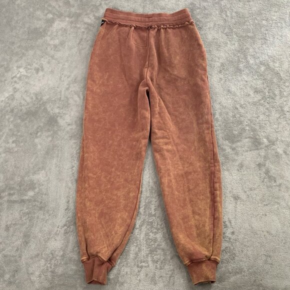 Alphalete Sweatpants Mens XS Very Terry Jogger Fleece Workout Gym Bloodstone Run - Picture 11 of 13